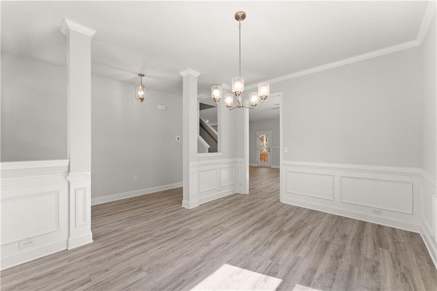 Spacious, unfurnished interior of a new home in Thunder Ridge, Dawsonville (Image 18).