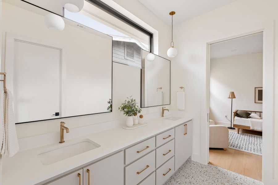 Furnished interior view inside a new home in , Austin (Image 37).