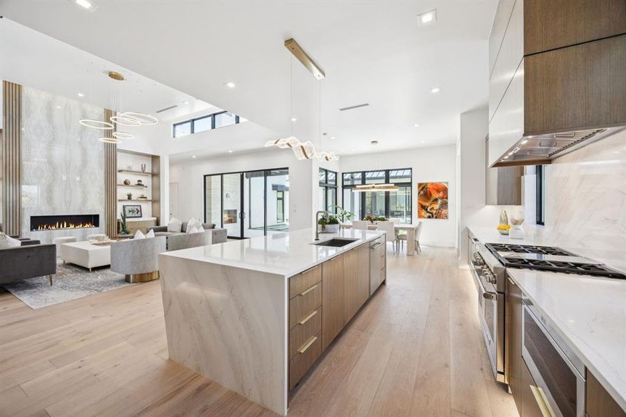 Furnished interior view inside a new home in , Southlake (Image 28). Furnished interior view inside a new home in , Southlake (Image 28).