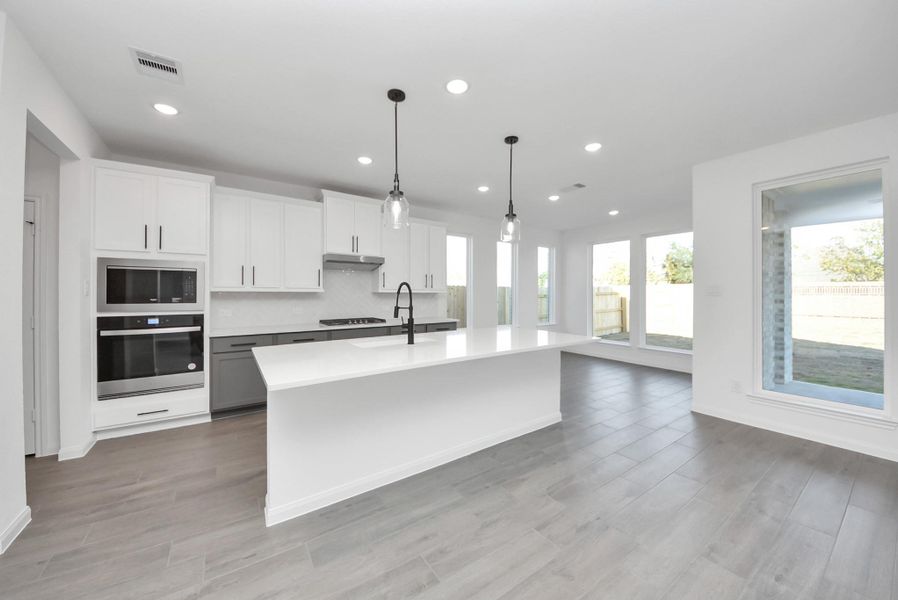 Furnished interior view inside a new home in Elyson, Katy (Image 14).