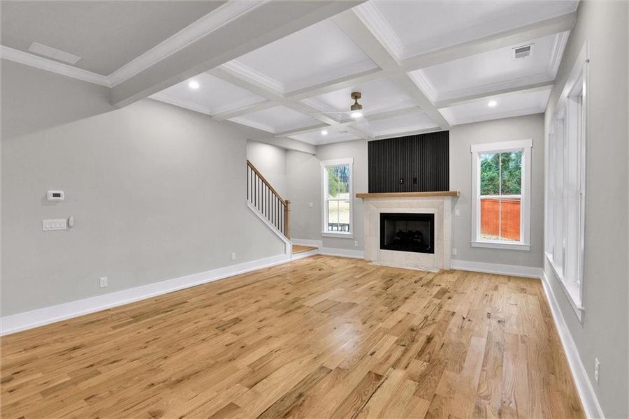 Spacious, unfurnished interior of a new home in , Atlanta (Image 40).