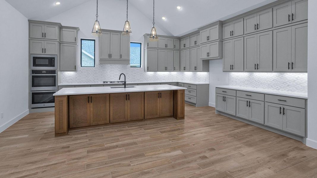 Furnished interior view inside a new home in Kresston, Montgomery (Image 8).