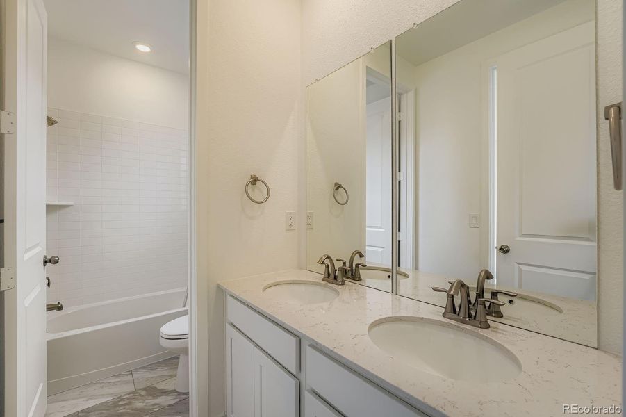 Furnished interior view inside a new home in Red Rocks Ranch: The Skyline Collection, Morrison (Image 5).