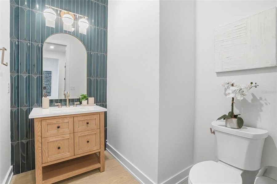 Furnished interior view inside a new home in , Tampa (Image 38).