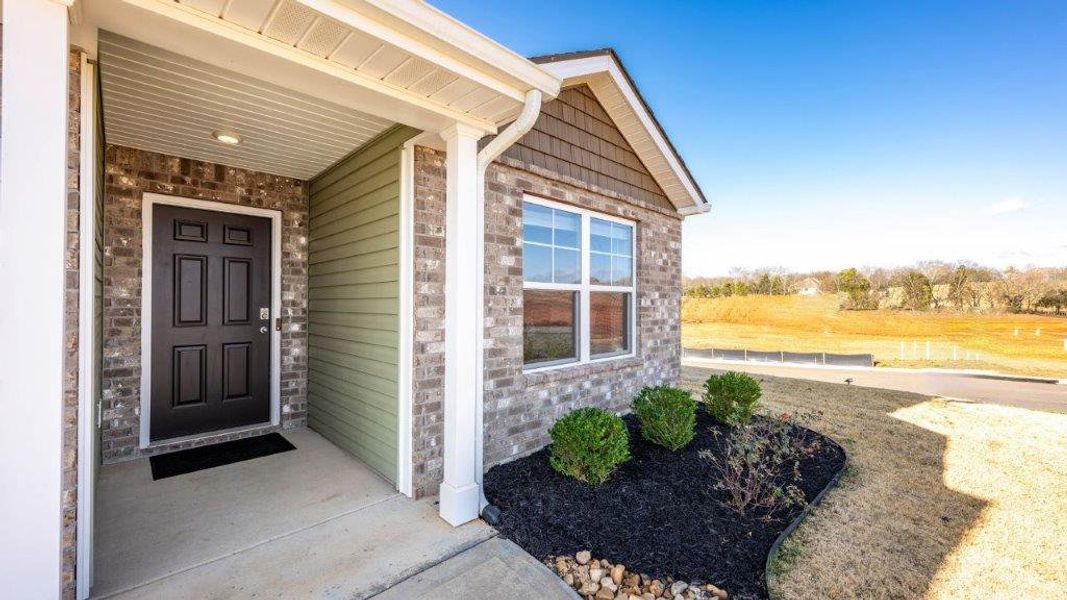 Exterior details and patio area of a home in Owensby Farms, Dayton (Image 3). Exterior details and patio area of a home in Owensby Farms, Dayton (Image 3).