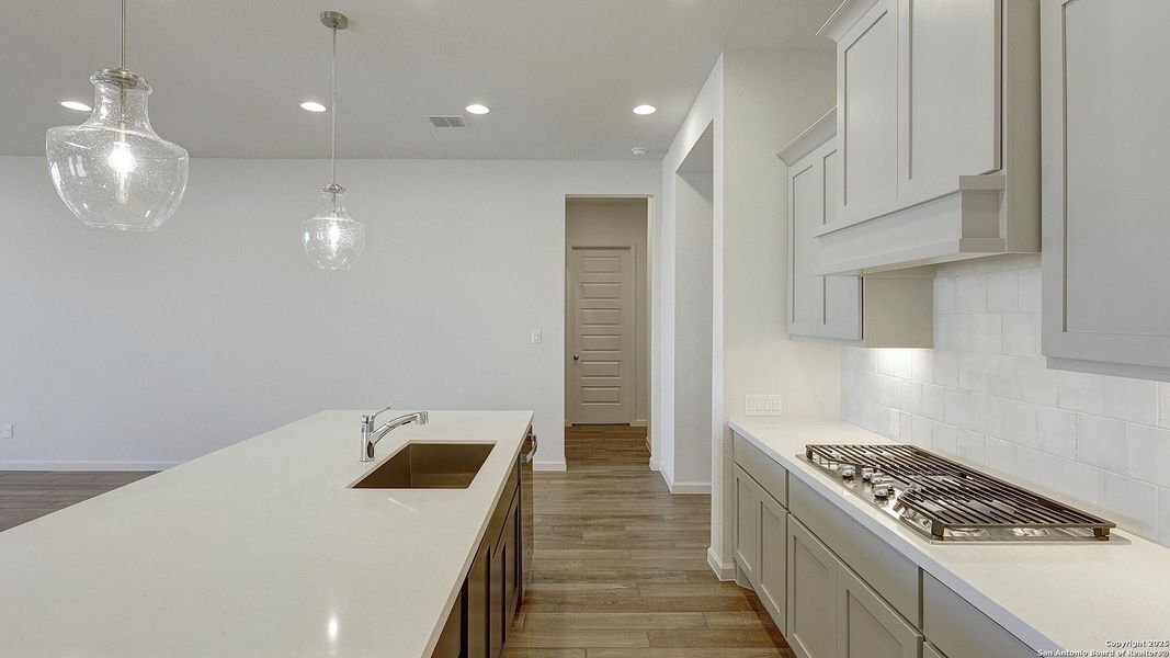 Furnished interior view inside a new home in Haby Hill 50', San Antonio (Image 18).