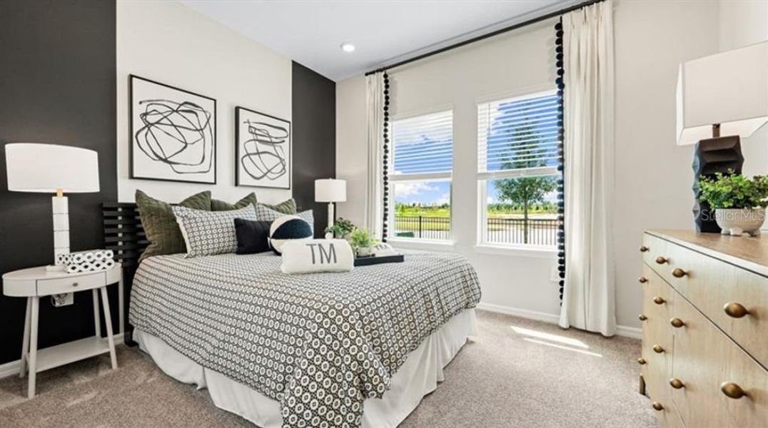 Furnished interior view inside a new home in The Waters at Center Lake Ranch, St. Cloud (Image 8).