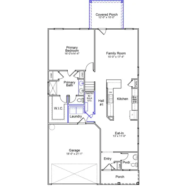 2D floor plan layout of this home in River Tide Farms, Bolivia, NC (Image 2). 2D floor plan layout of this home in River Tide Farms, Bolivia, NC (Image 2).