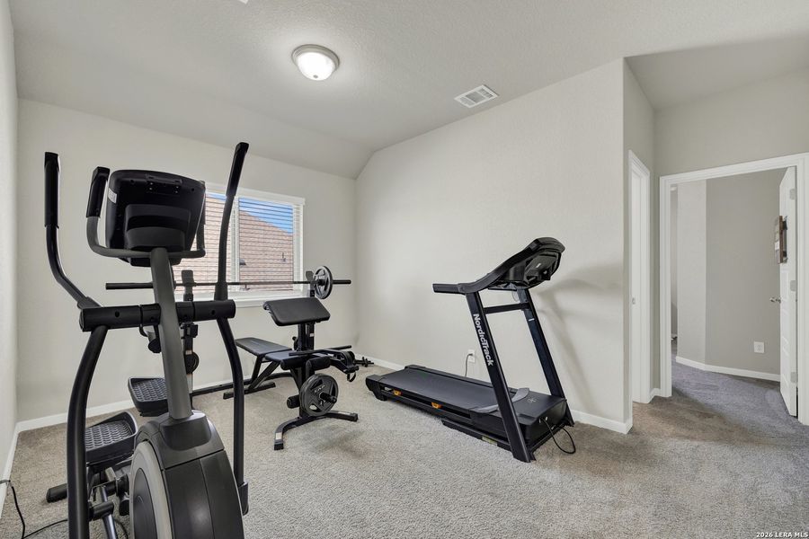 Furnished interior view inside a new home in Buffalo Crossing, Cibolo (Image 7).