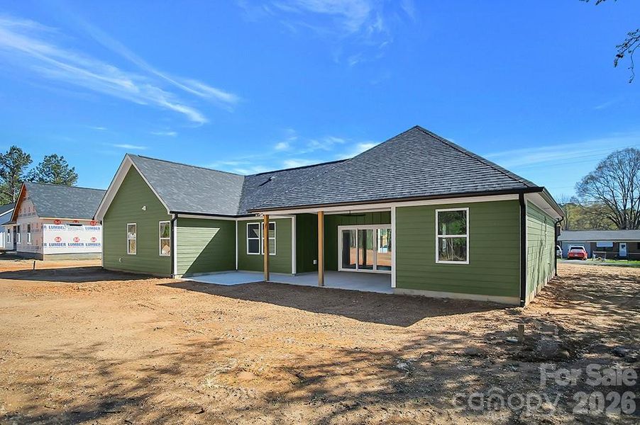Exterior details and patio area of a home in , Cherryville (Image 29). Exterior details and patio area of a home in , Cherryville (Image 29).