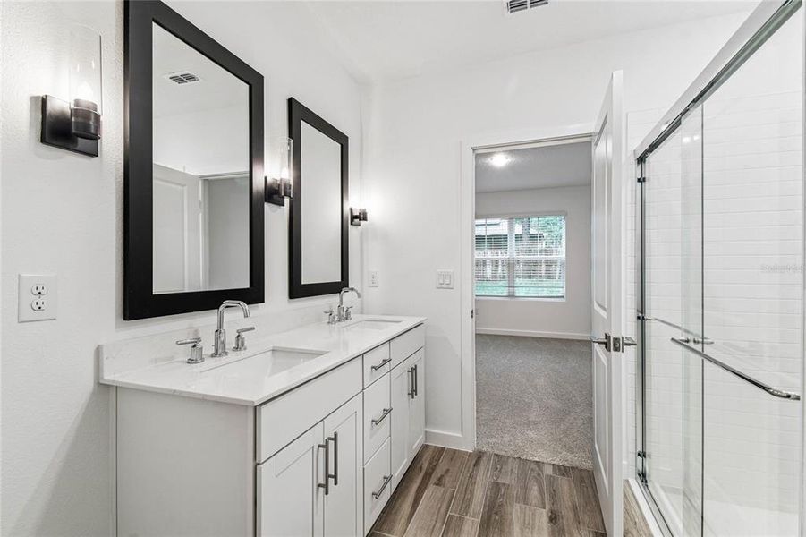 Furnished interior view inside a new home in , Citrus Springs (Image 6). Furnished interior view inside a new home in , Citrus Springs (Image 6).