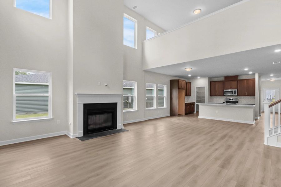 Similar Harrison floorplan for inspiration - features and finishes vary