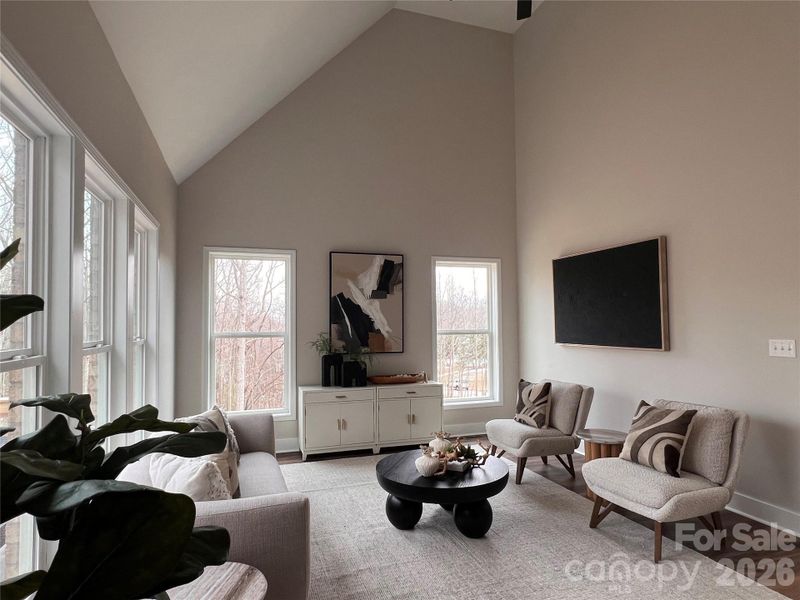 Furnished interior view inside a new home in , Dallas (Image 5).