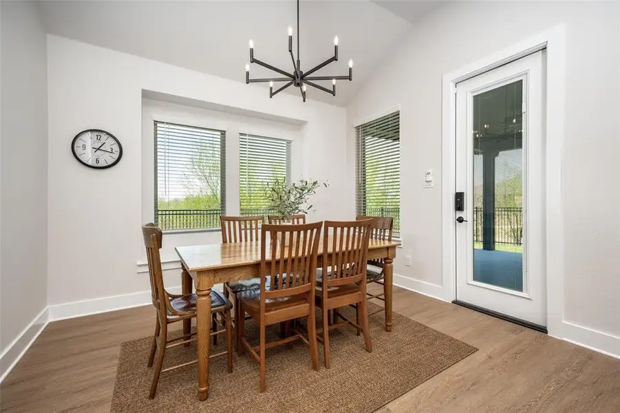 Furnished interior view inside a new home in , Little Elm (Image 4). Furnished interior view inside a new home in , Little Elm (Image 4).