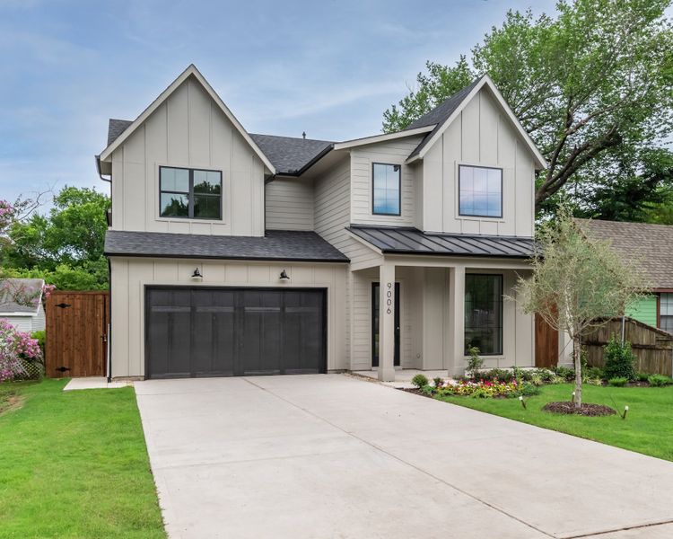 Front exterior of a new home in , Dallas, TX, highlighting curb appeal (Image 2). Front exterior of a new home in , Dallas, TX, highlighting curb appeal (Image 2).