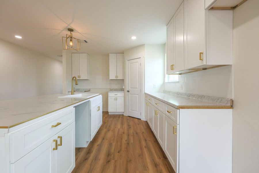 Furnished interior view inside a new home in , Cleveland (Image 9).