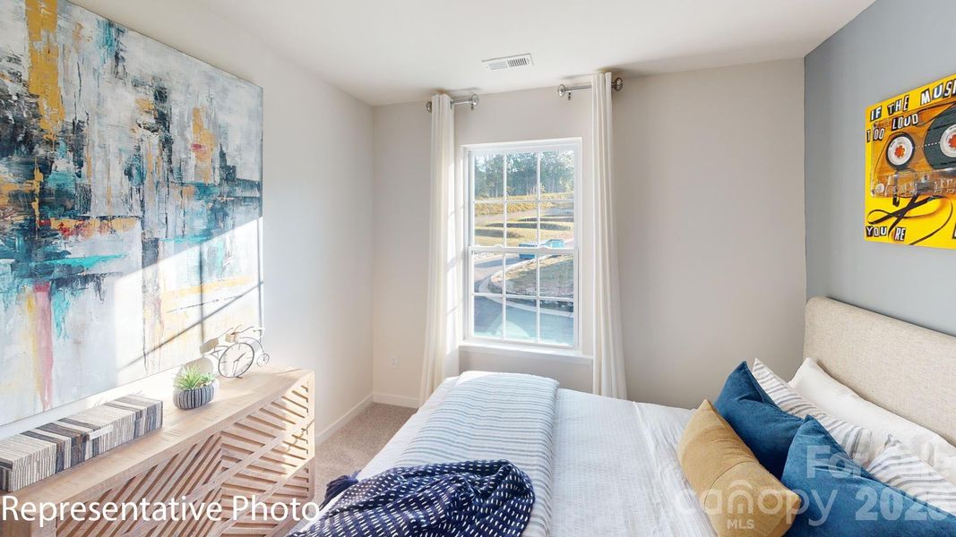 Furnished interior view inside a new home in Huffman Ridge, Hickory (Image 45).