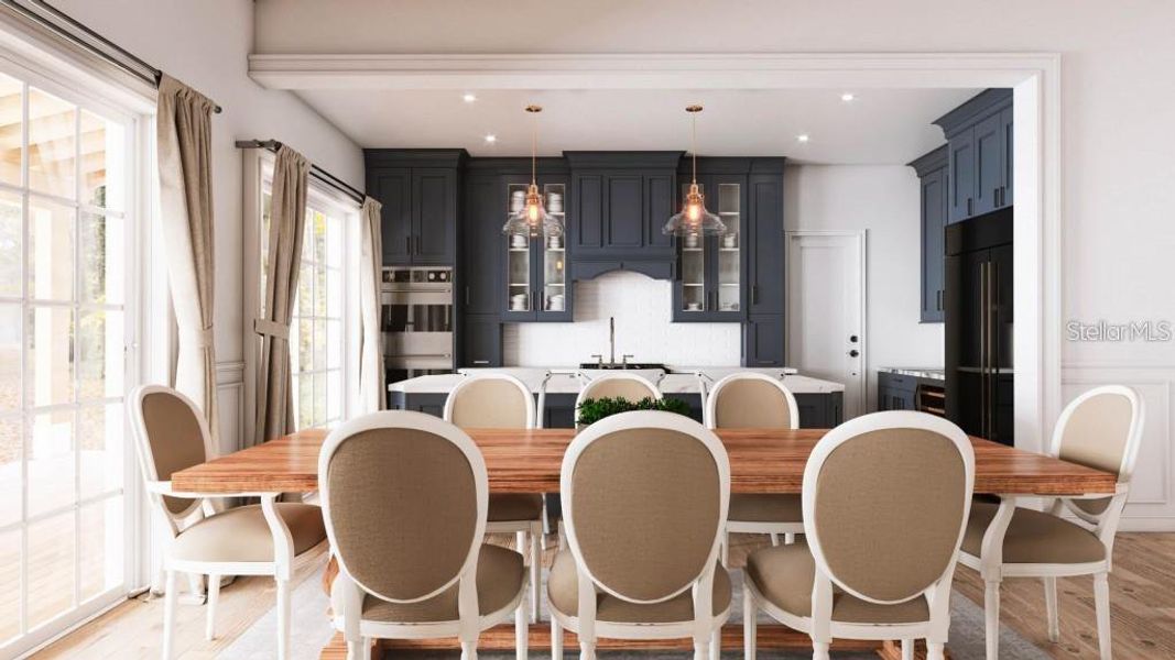 Furnished interior view inside a new home in , Myakka City (Image 8).