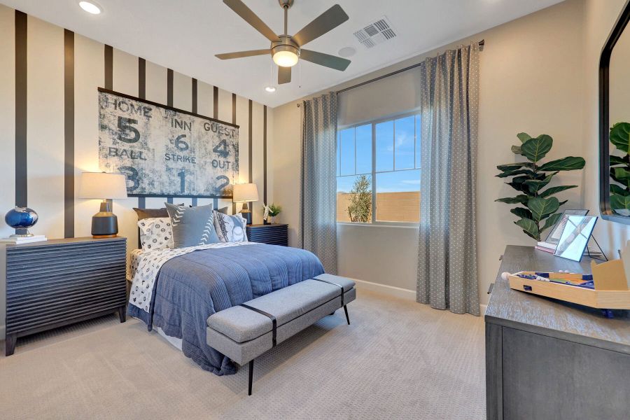 Representative furnished interior of a home built from the Violet by Mattamy Homes in White Tank Vistas, Waddell (Image 35).