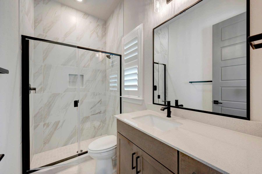 Representative furnished interior of a home built from the The Davies by David Weekley Homes in Leander Estates, Leander (Image 4).