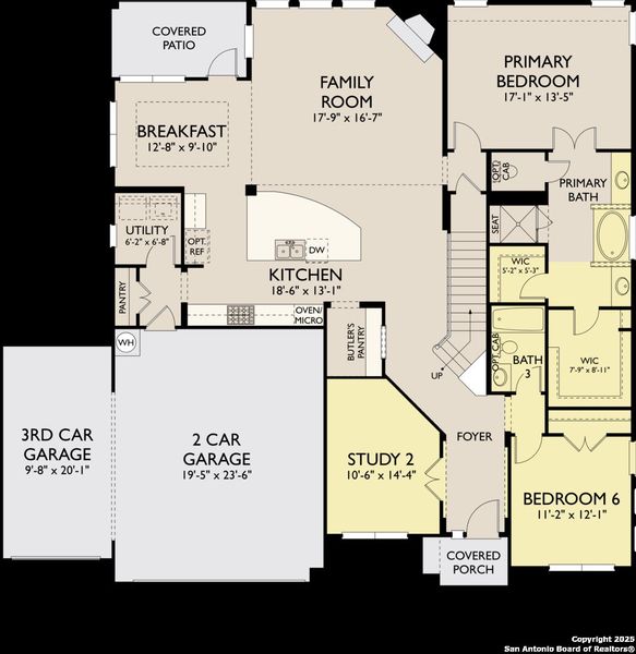 2D floor plan layout of this home in , Castroville, TX (Image 3). 2D floor plan layout of this home in , Castroville, TX (Image 3).