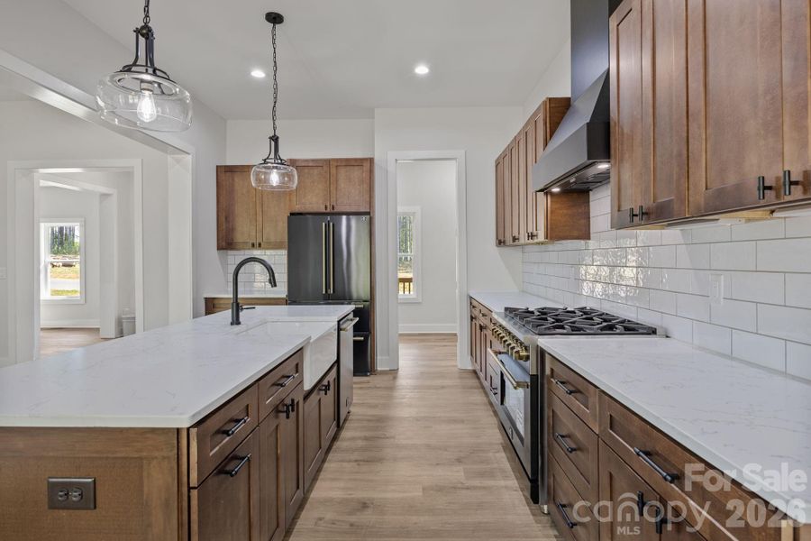 Furnished interior view inside a new home in , Statesville (Image 8).