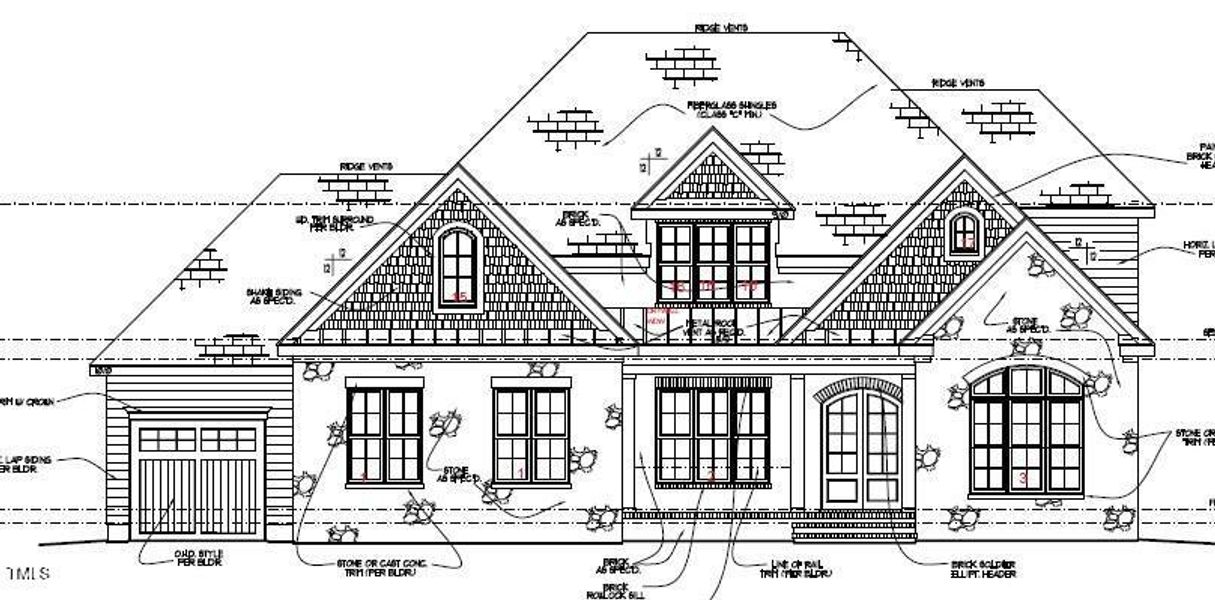 Front Elevation Lot 28