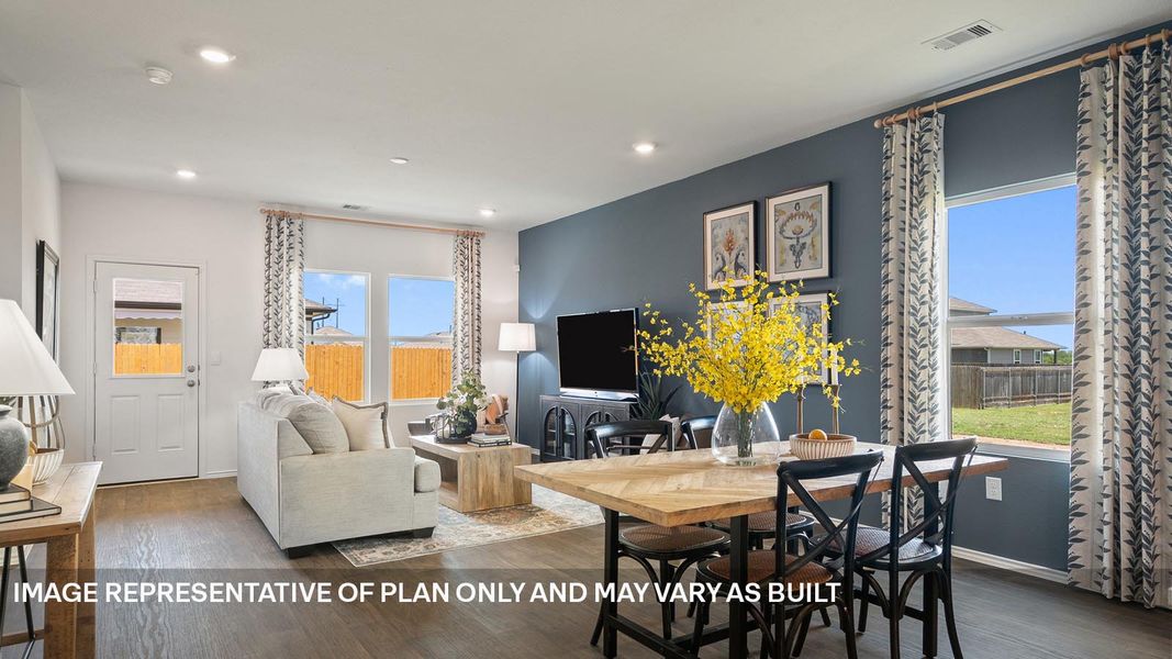 Furnished interior view inside a new home in Talavera, Kyle (Image 11).