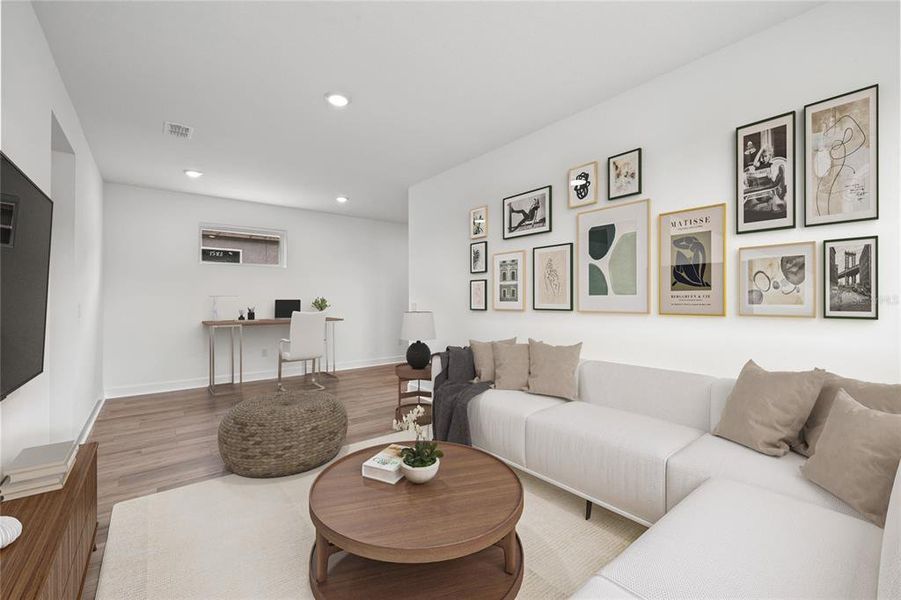 Furnished interior view inside a new home in Vivir, Valrico (Image 25).