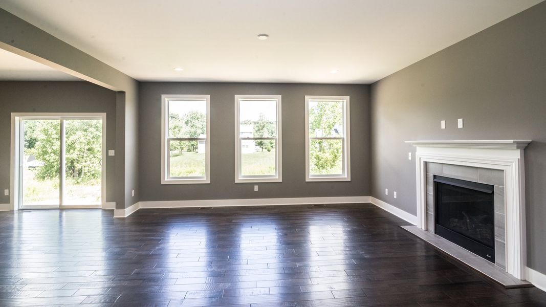 Representative unfurnished interior of a home built from the The Hartland by Norfolk Homes in Coronado Estates, Jackson (Image 46).