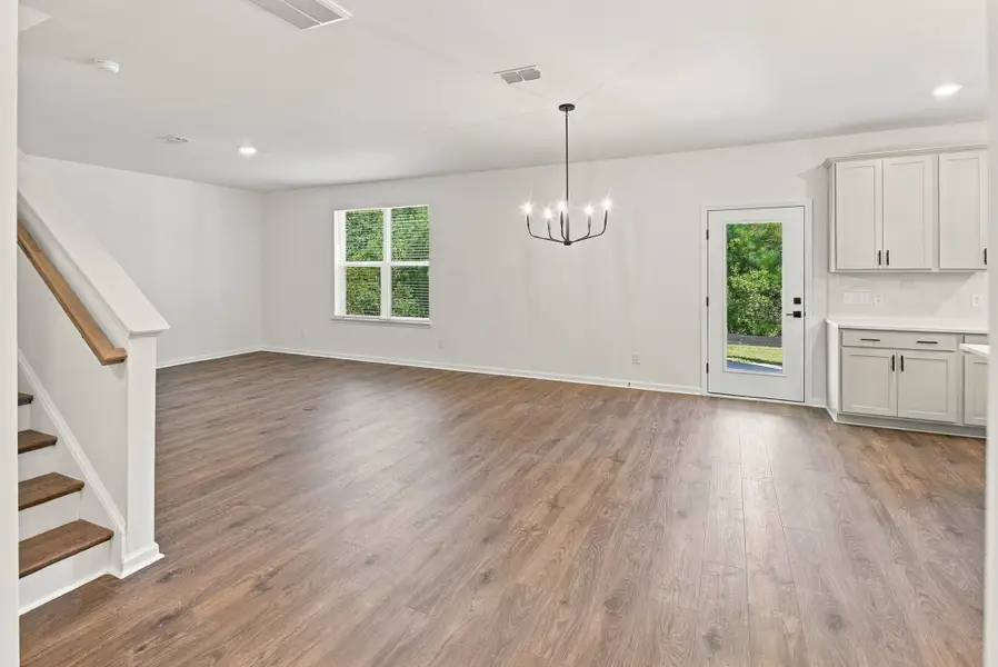 Spacious, unfurnished interior of a new home in The Groves of Berkeley, Moncks Corner (Image 24).