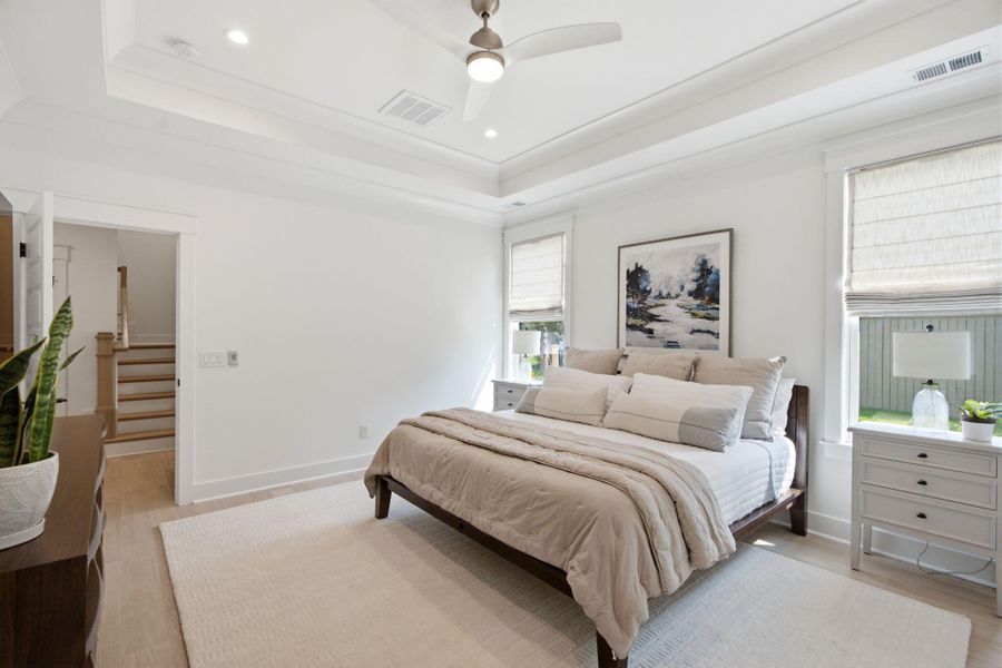 Furnished interior view inside a new home in , Mount Pleasant (Image 56).