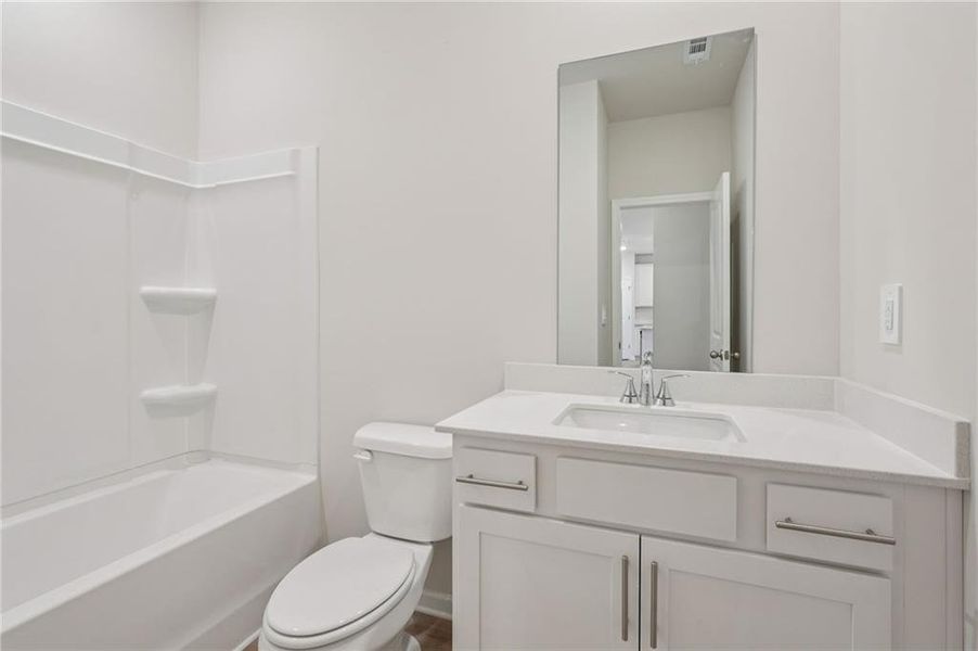 Furnished interior view inside a new home in Harmony Manor, Fairburn (Image 17).