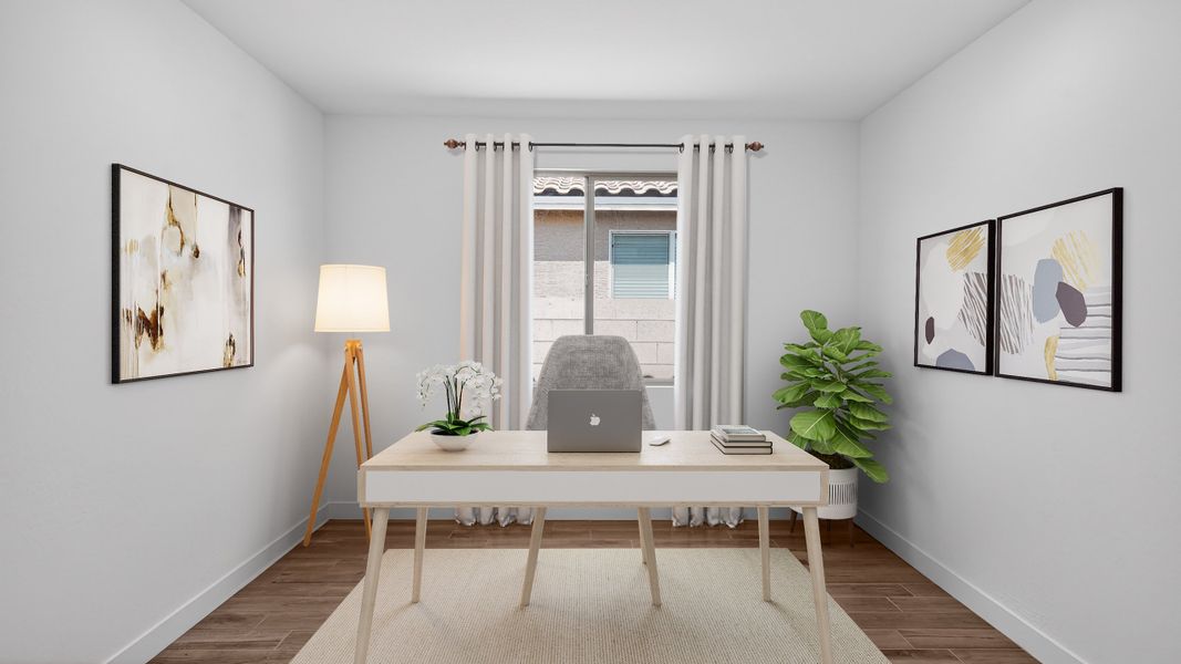 Furnished interior view inside a new home in Paradisi, Surprise (Image 10).