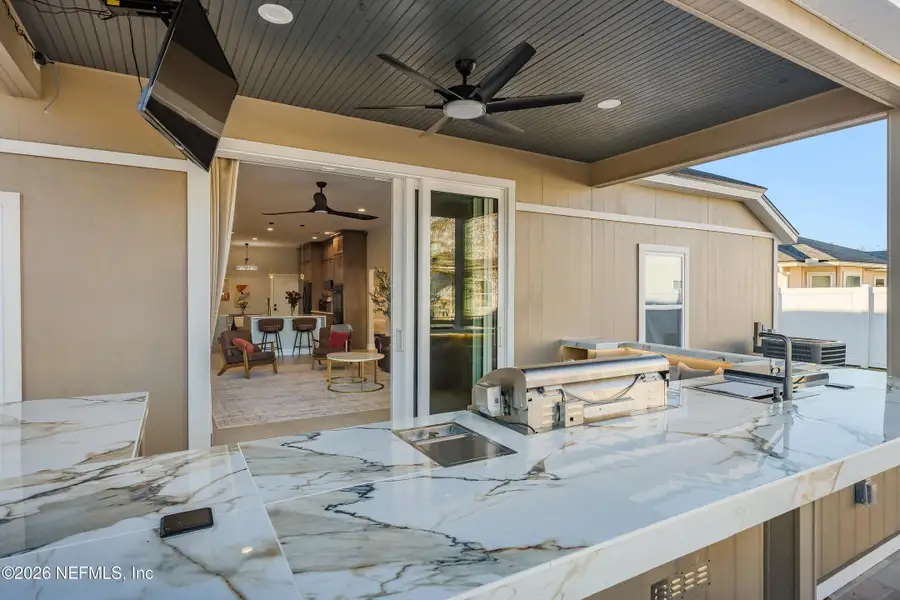 Exterior details and patio area of a home in , Middleburg (Image 3). Exterior details and patio area of a home in , Middleburg (Image 3).