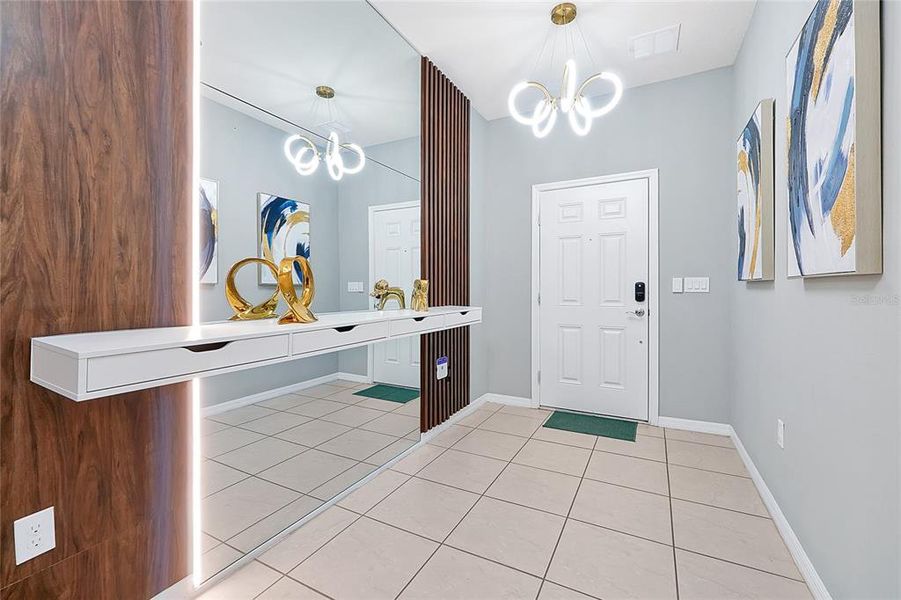 Furnished interior view inside a new home in Windsor Island Resort, Davenport (Image 4).