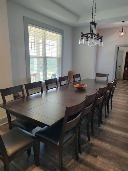 Furnished interior view inside a new home in , Dallas (Image 13).
