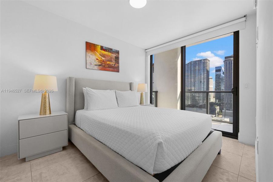 Furnished interior view inside a new home in , Miami (Image 13).