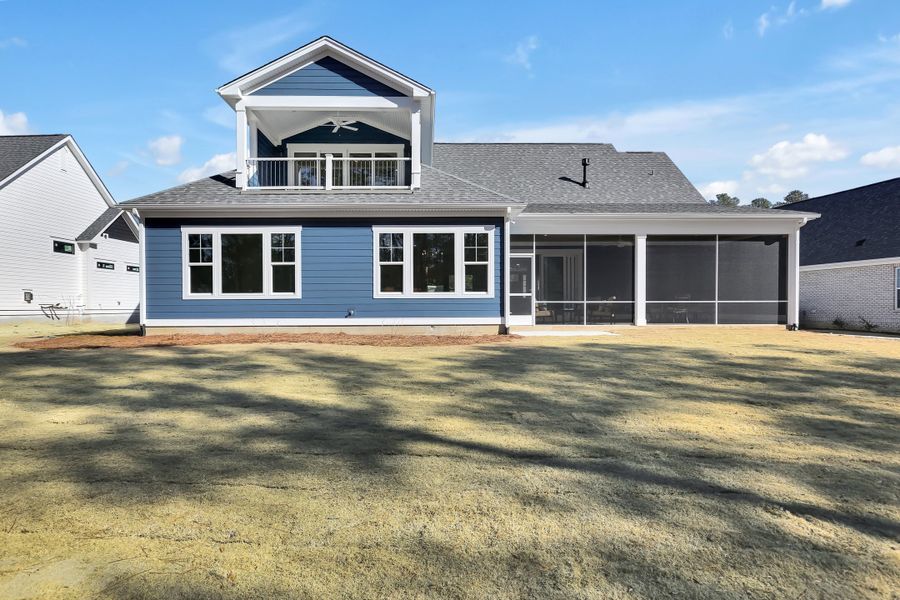 Representative exterior details of a home built from the Bar Harbour I by Kent Homes in St. James, Southport (Image 63).