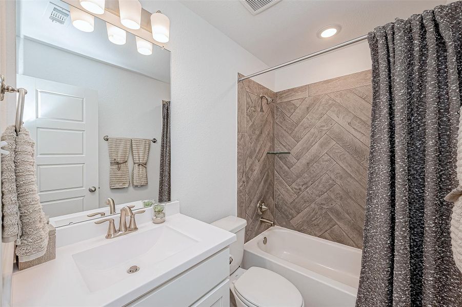 Furnished interior view inside a new home in Splendora Fields, Splendora (Image 11).