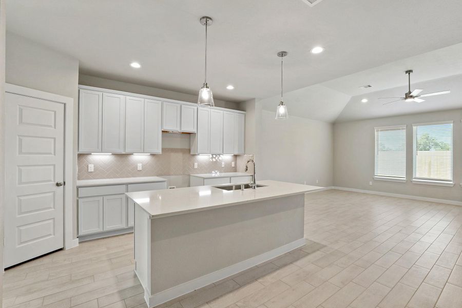 Furnished interior view inside a new home in Briarwood Crossing, Rosenberg (Image 10). Furnished interior view inside a new home in Briarwood Crossing, Rosenberg (Image 10).