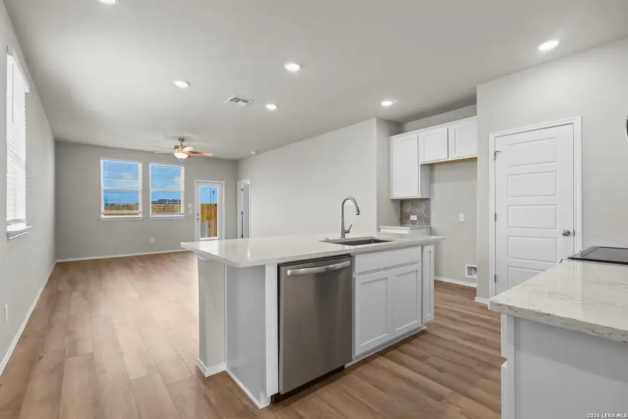 Furnished interior view inside a new home in Morgan Meadows, San Antonio (Image 4).
