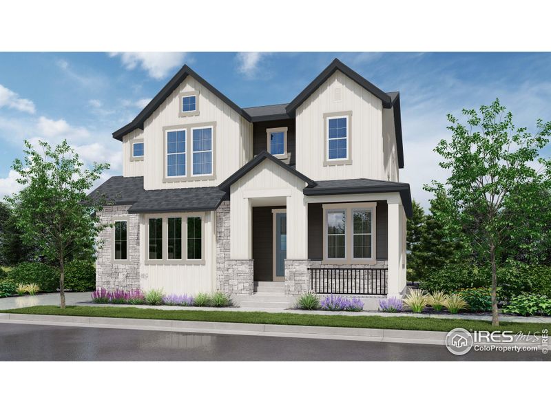 Exterior Rendering of Home