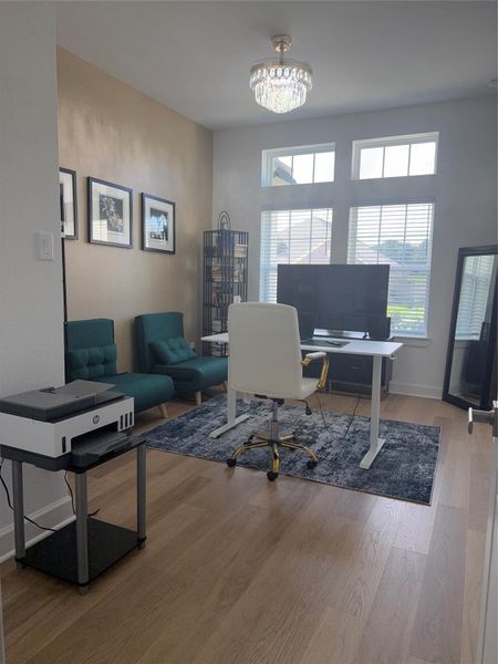 2nd home office also can be used as the 4th bedroom