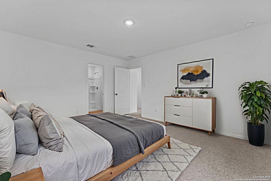 Furnished interior view inside a new home in Waterwheel: Cottage Collection, San Antonio (Image 5). Furnished interior view inside a new home in Waterwheel: Cottage Collection, San Antonio (Image 5).