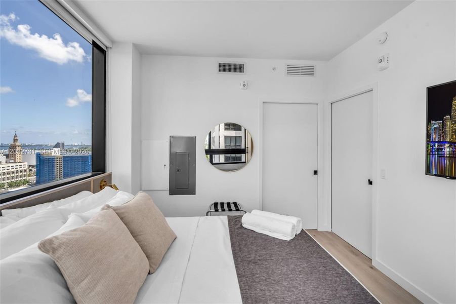 Furnished interior view inside a new home in , Miami (Image 5).