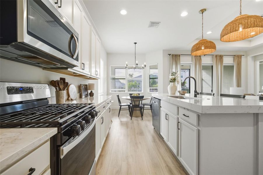 Furnished interior view inside a new home in , Loxahatchee (Image 15). Furnished interior view inside a new home in , Loxahatchee (Image 15).