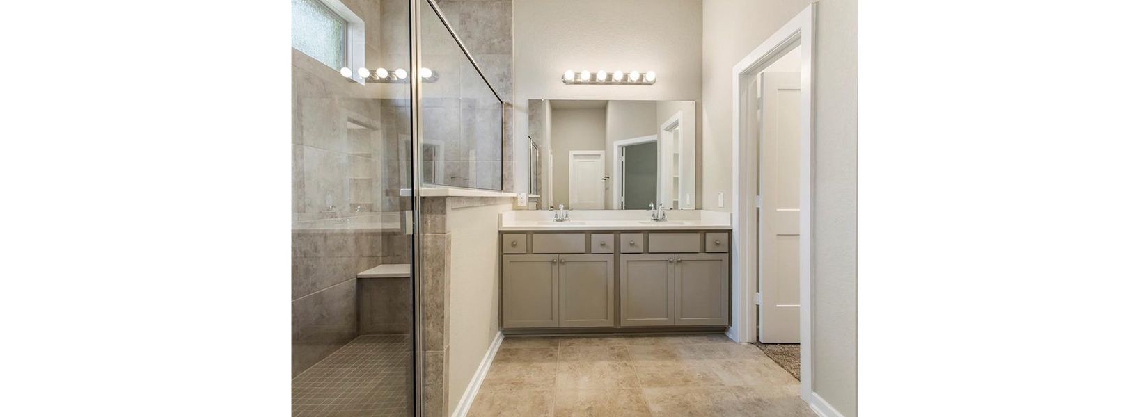 Furnished interior view inside a new home in Wood Leaf Reserve, Tomball (Image 8).
