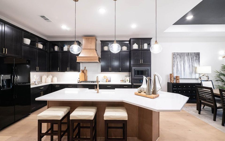 Furnished interior view inside a new home in Marvida, Cypress (Image 17).
