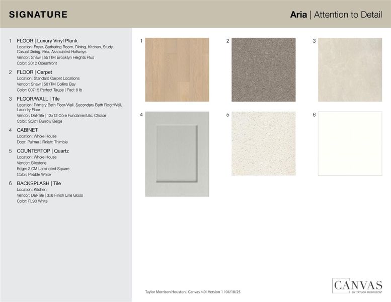 Design Selections - This home is currently under construction - selections are subject to change